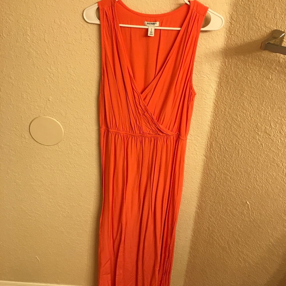 Pink Old Navy Maxi Dress